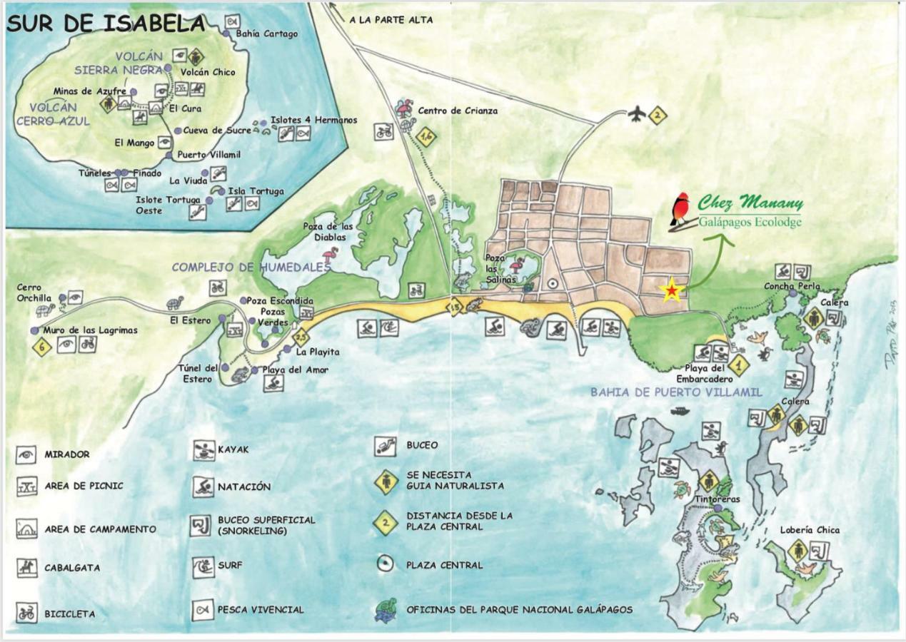 Chez Manany Galapagos Ecolodge Puerto Villamil Zewnętrze zdjęcie